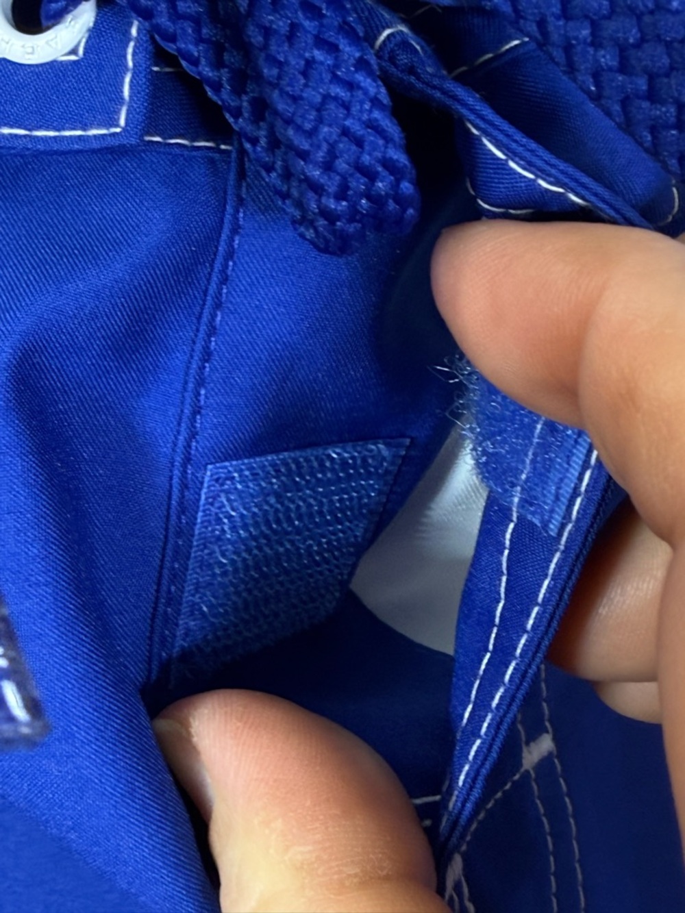 Beach Rays, Women's Royal Blue Board Shorts with Drawstring Waist. Size 16 - Picture 7 of 7
